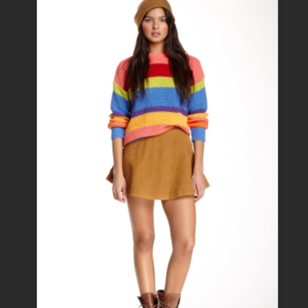 American Apparel Skater Corduroy Skirt M